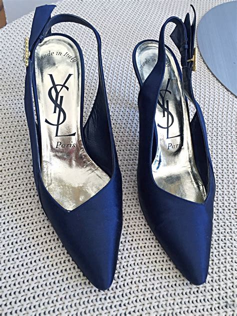 navy blue ysl heels|Saint Laurent Official Online Store .